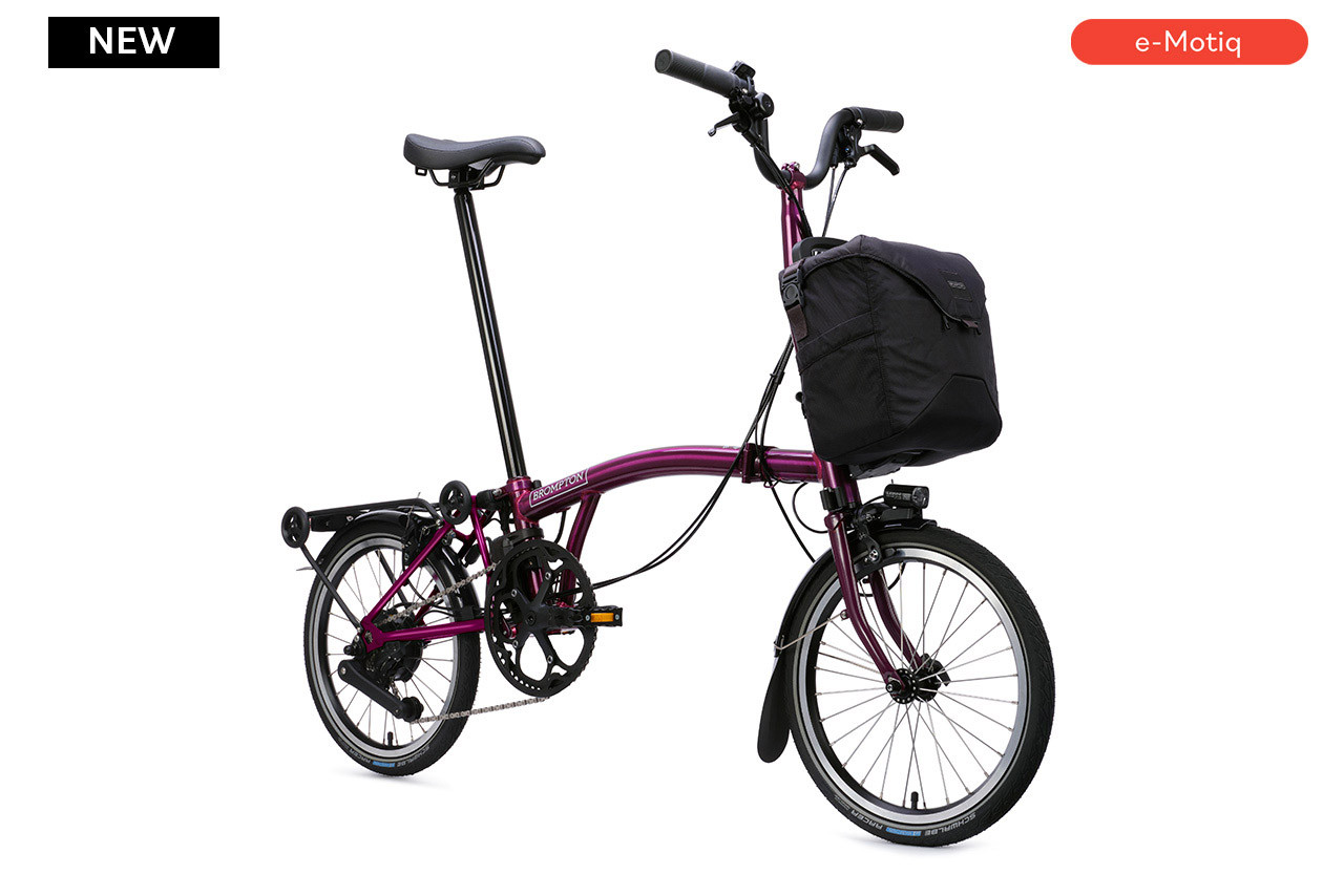 Vélo pliant électrique Brompton C Line électrique 12 vitesses Vélo
