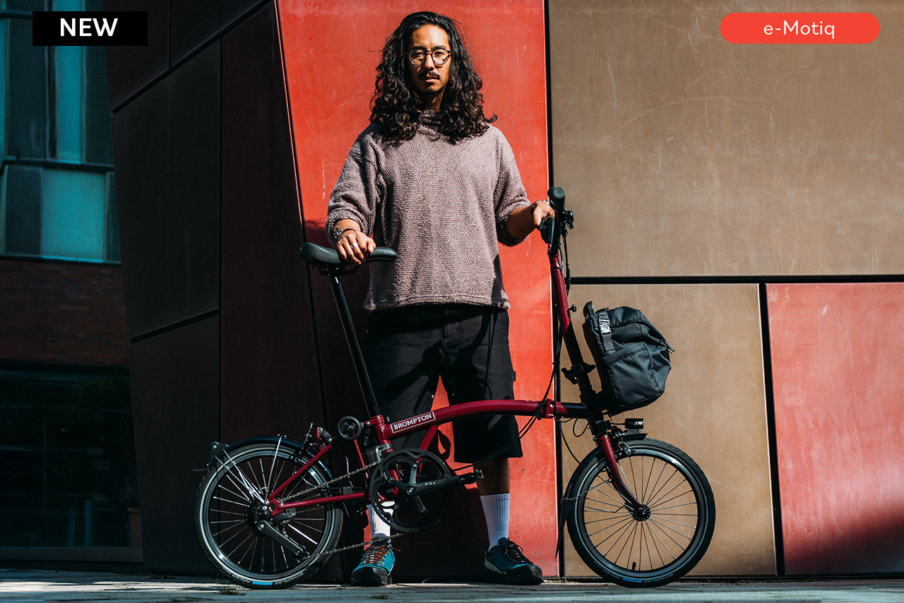 Vélo pliant électrique Brompton C Line électrique 12 vitesses – Image 6