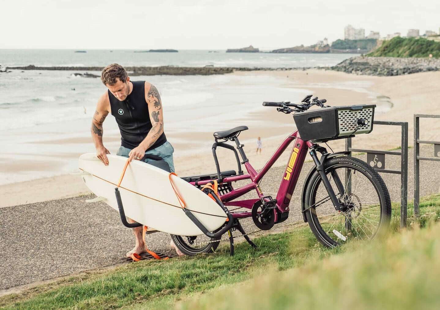Vélo cargo rallongé Yuba Spicy Curry – Image 6