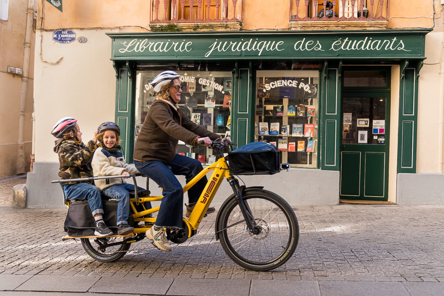 Vélo cargo rallongé Yuba Spicy Curry – Image 5